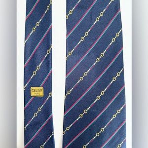 100% silk CELINE tie